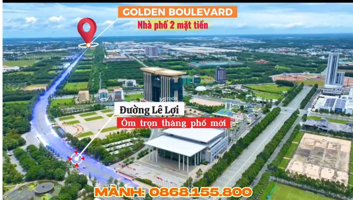 Bán phố ở kết hợp kinh doanh diện tích 125m2, 2 mặt tiền đường 40m, giá chỉ 4.2 tỷ