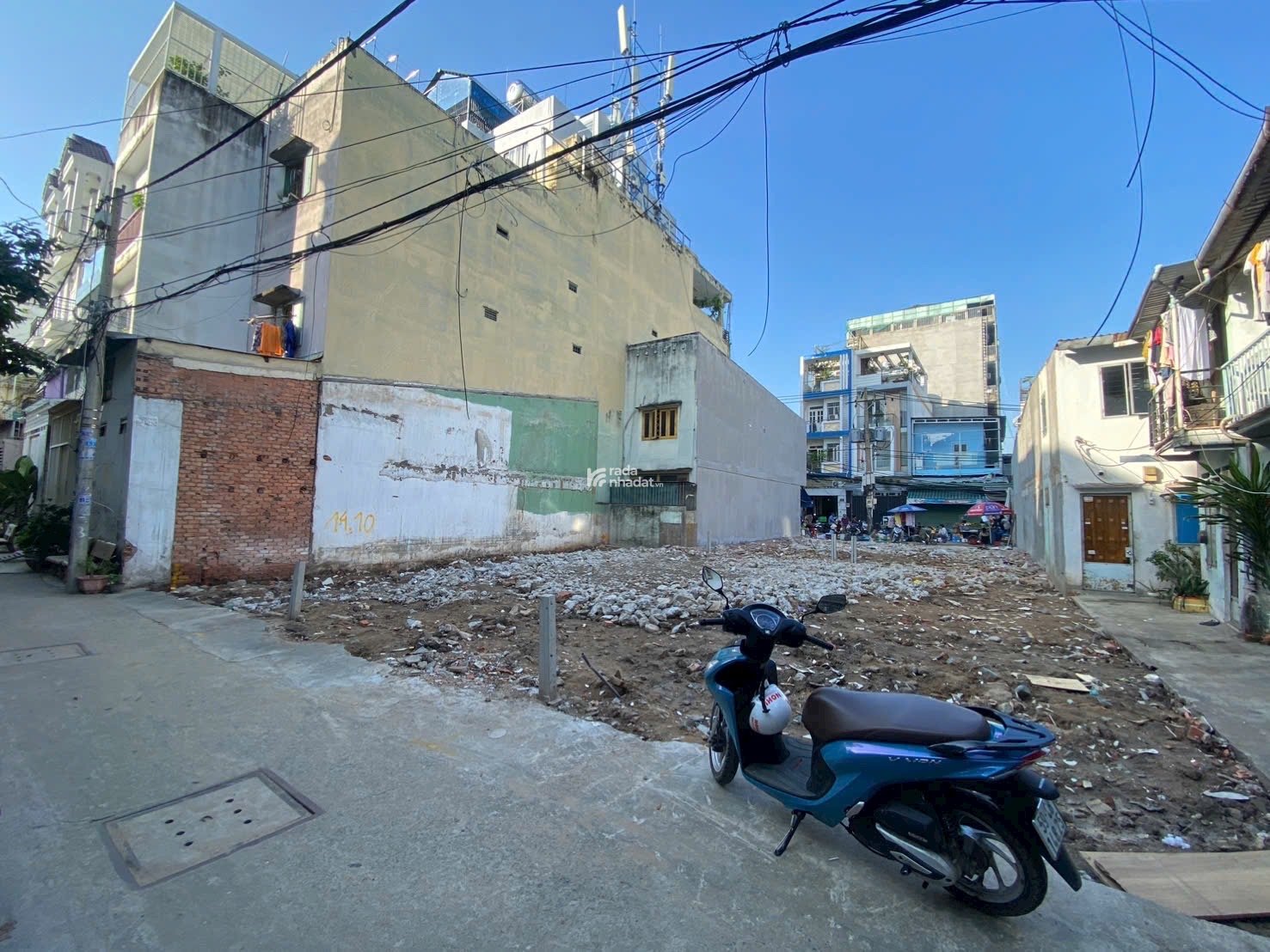 đất thổ cư cạnh Him Lam, Lotte Mart; 4,55x14m xây dựng 5 tầng; không quy hoạch; 6,1 tỷ