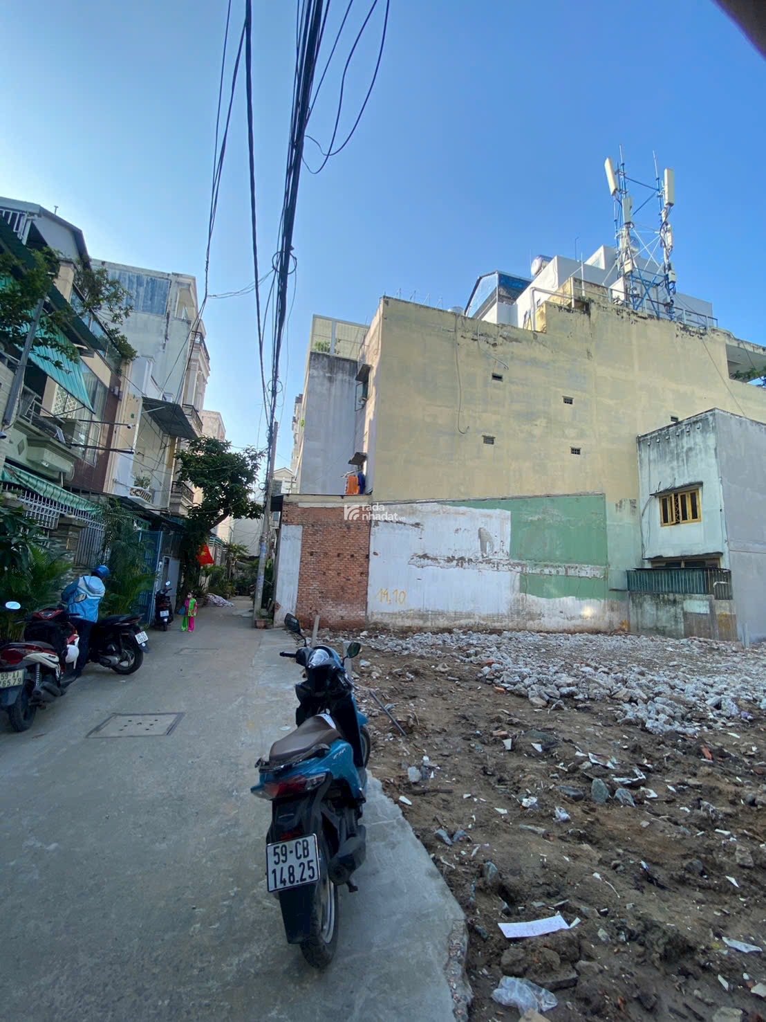 đất thổ cư cạnh Him Lam, Lotte Mart; 4,55x14m xây dựng 5 tầng; không quy hoạch; 6,1 tỷ