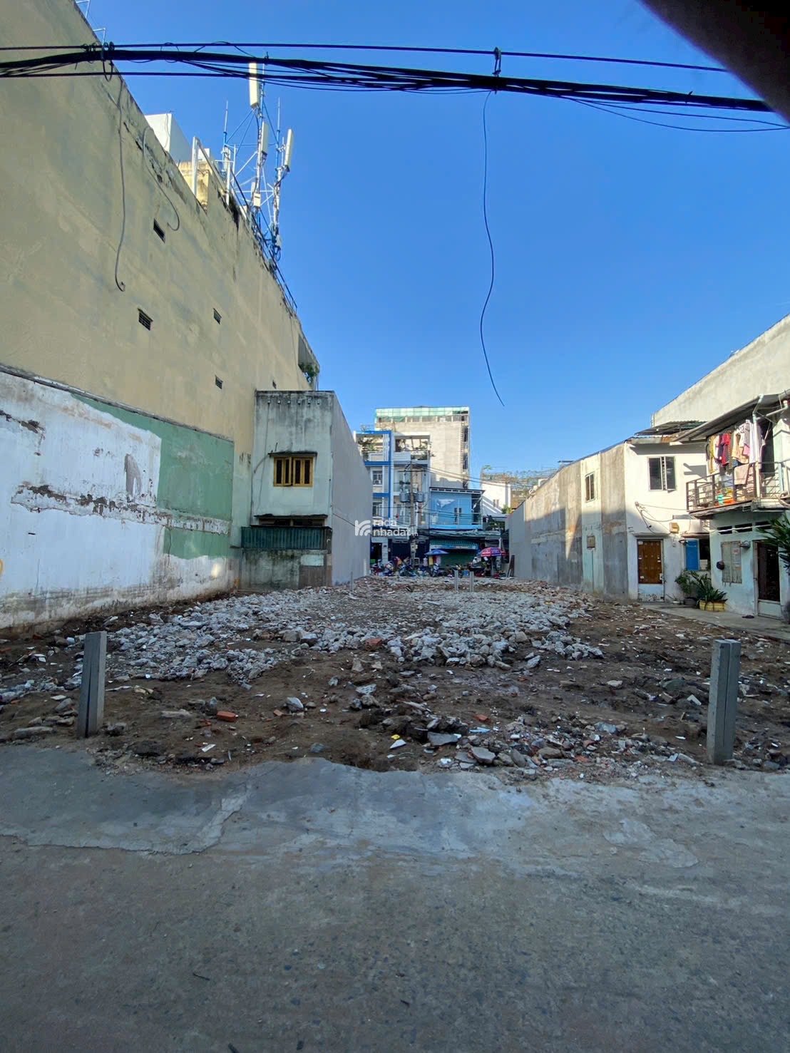 đất thổ cư cạnh Him Lam, Lotte Mart; 4,55x14m xây dựng 5 tầng; không quy hoạch; 6,1 tỷ