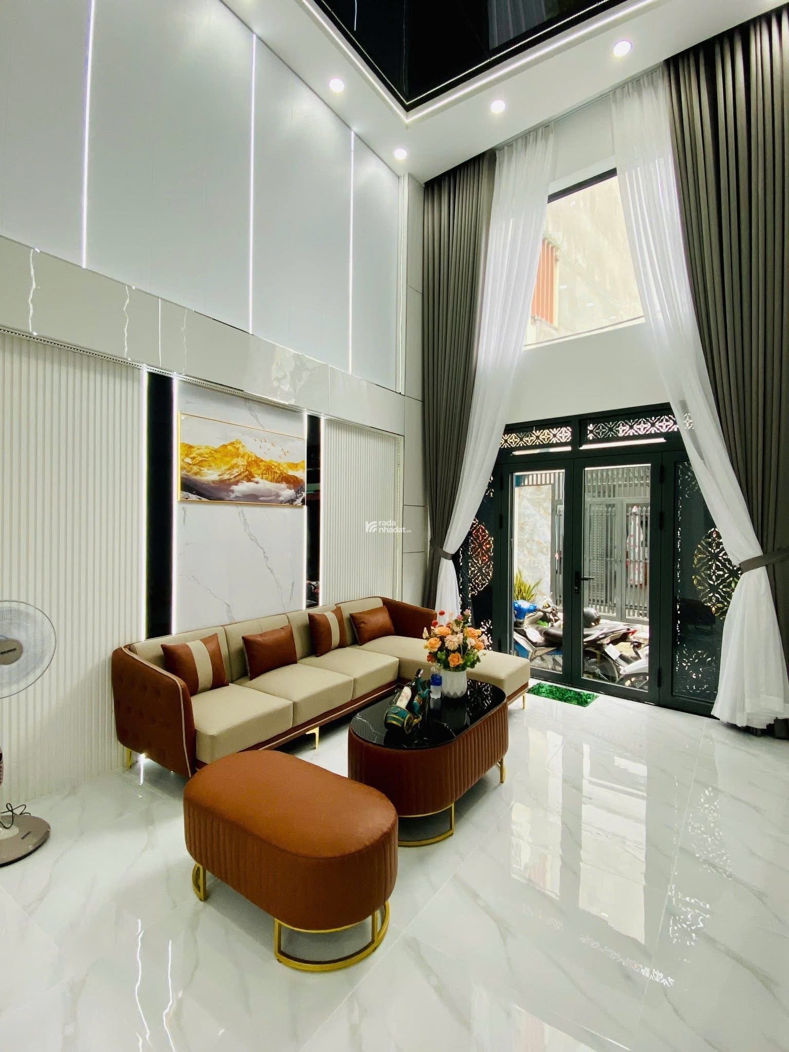 BÁN NHÀ 5 TẦNG CÓ THANG MÁY - Đ.THỐNG NHẤT P15 - NHÀ 2 MẶT HẺM XE HƠI - CHỈ 9.68 TỶ TL