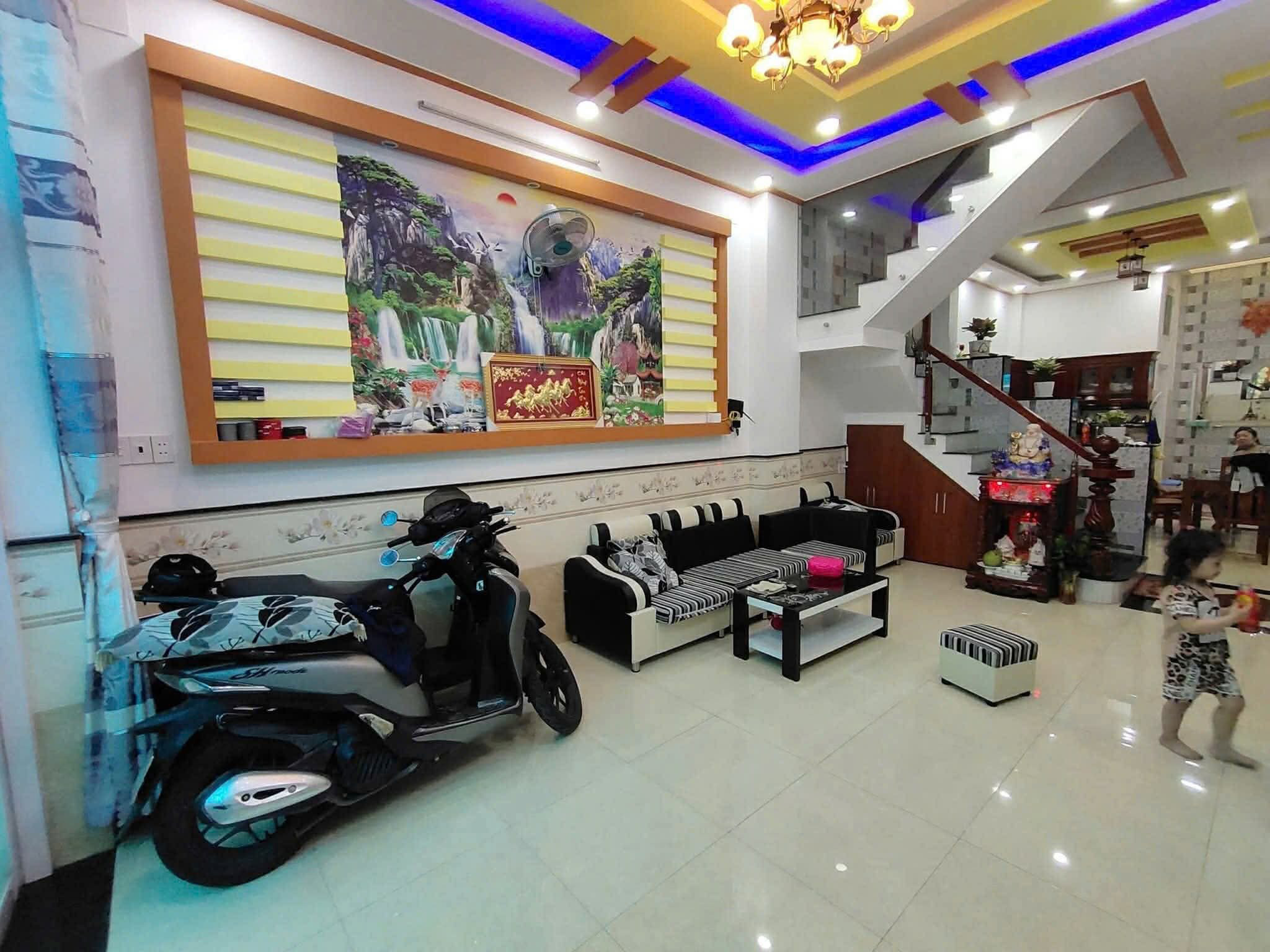 BÁN NHÀ 4X 16, ĐƯỜNG HIỆP THÀNH 13, XE HƠI TỚI NHÀ, HIỆP THÀNH, Q12, GIÁ 5.55 TỶ 