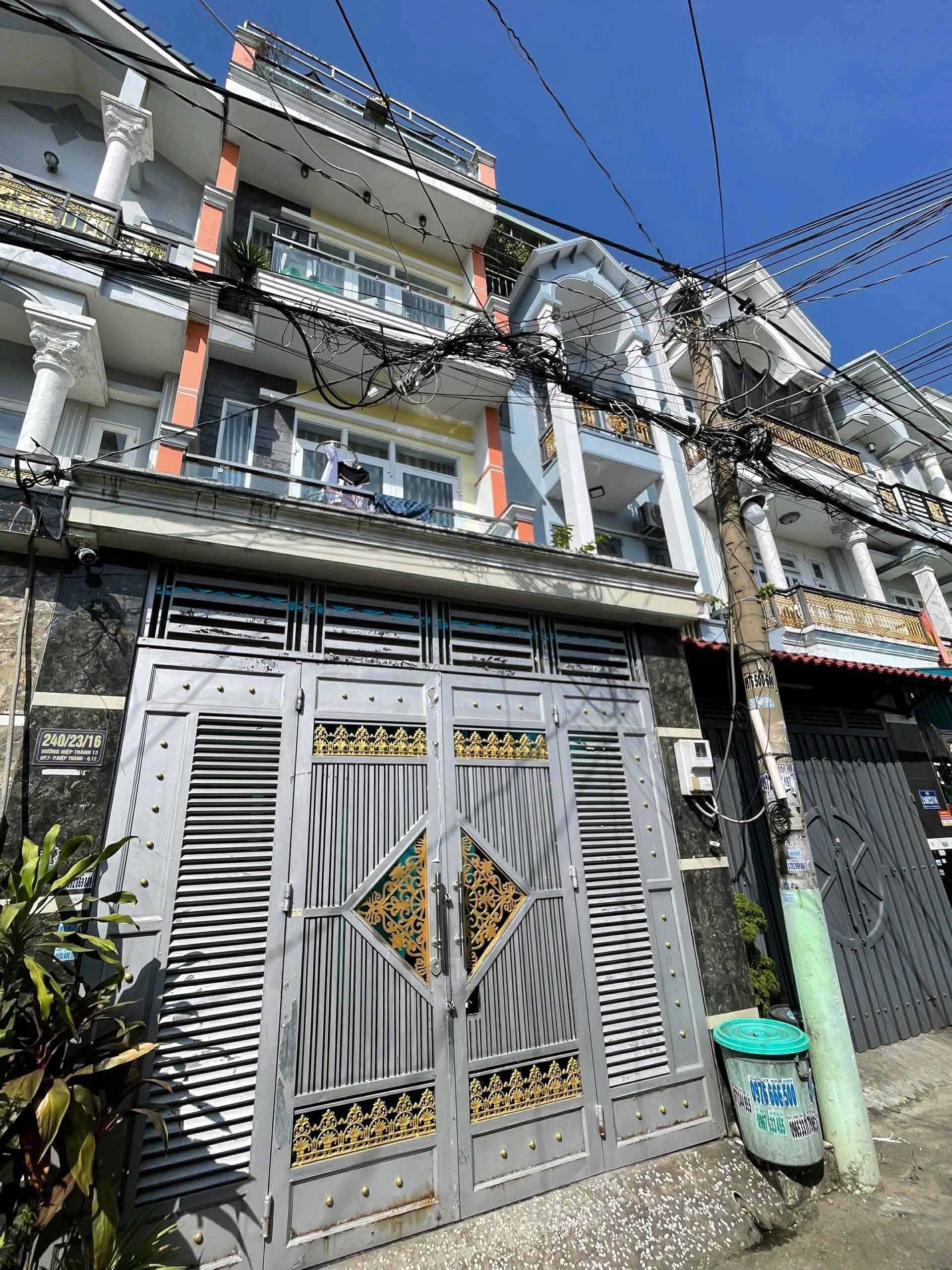 BÁN NHÀ 4X 16, ĐƯỜNG HIỆP THÀNH 13, XE HƠI TỚI NHÀ, HIỆP THÀNH, Q12, GIÁ 5.55 TỶ 