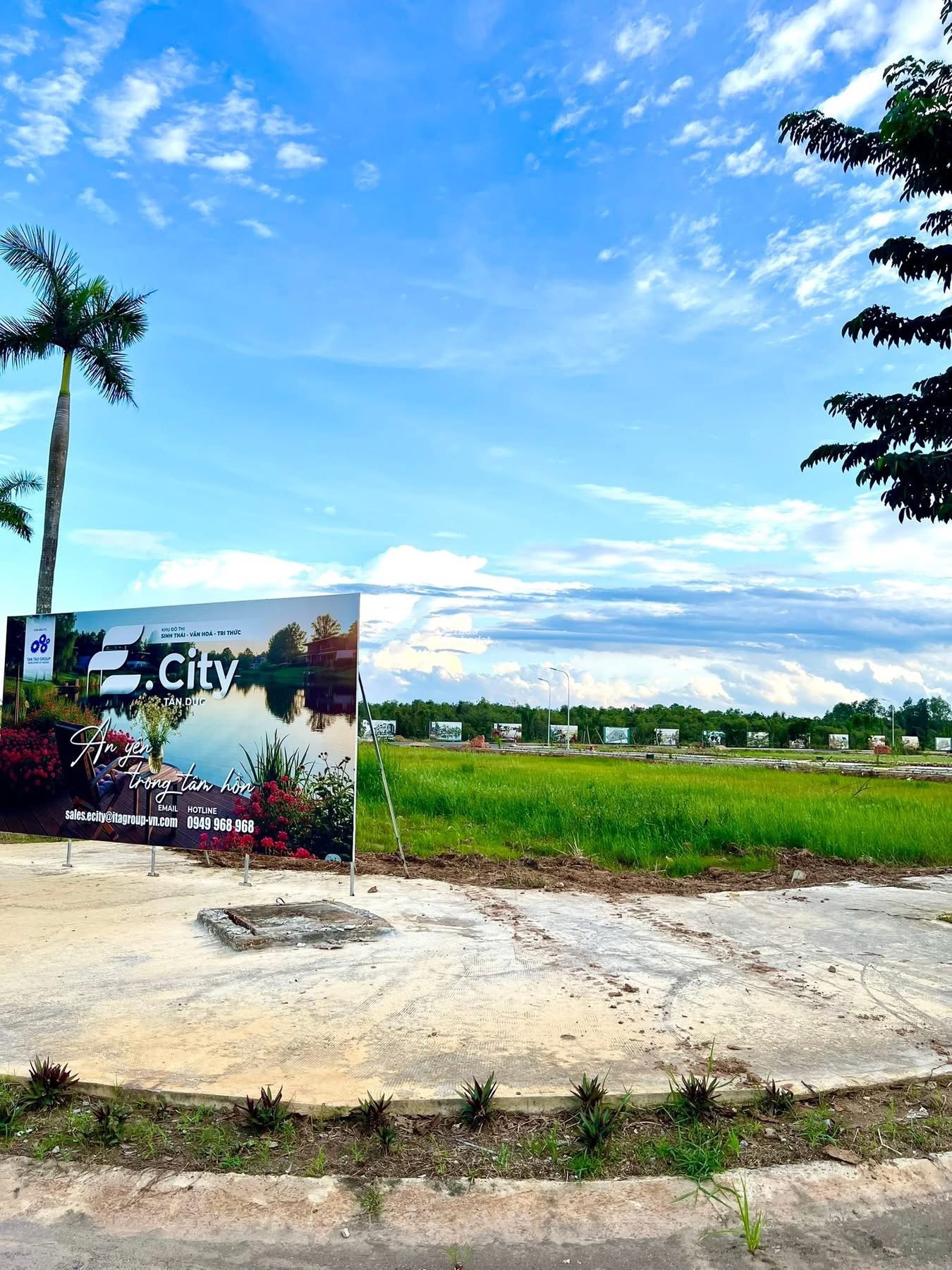 Đất Nền E-City Tân Đức chỉ từ 22tr/m2