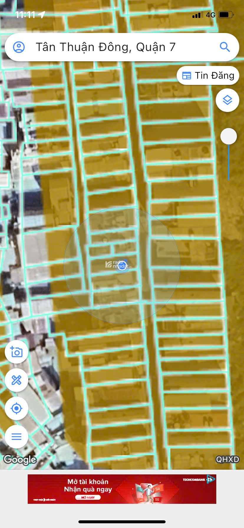 Bùi Văn Ba (hẻm 5m; full thổ 122m2); xây dựng cao tầng; pháp lý sạch