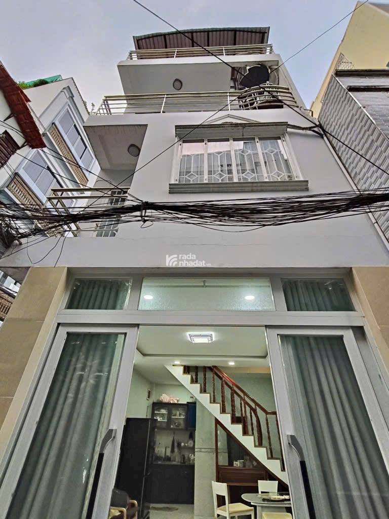  HXH P.1 GÒ VẤP GIÁP BÌNH THẠNH - 4 TẦNG - LÔ GÓC THOÁNG MÁT - SỔ A4 - NHỈNH 6 TỶ