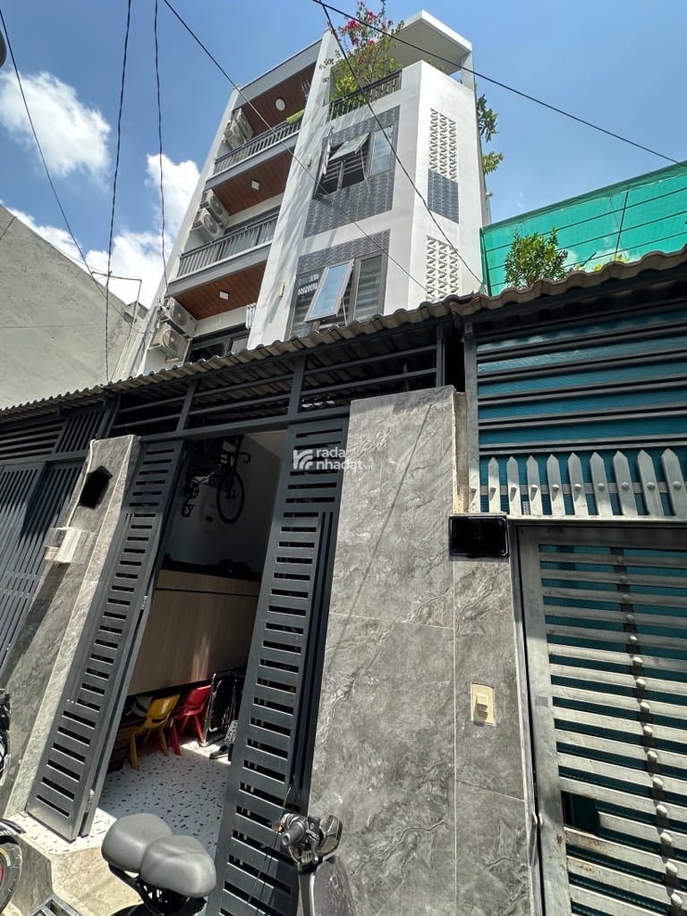 Siêu Phẩm Nhà Đẹp Ngay Luỹ Bán Bích  - Nội Thất Cao Cấp - 48,6 M2 - N3,5x14 - 4 Tầng BTCT - 4PN  