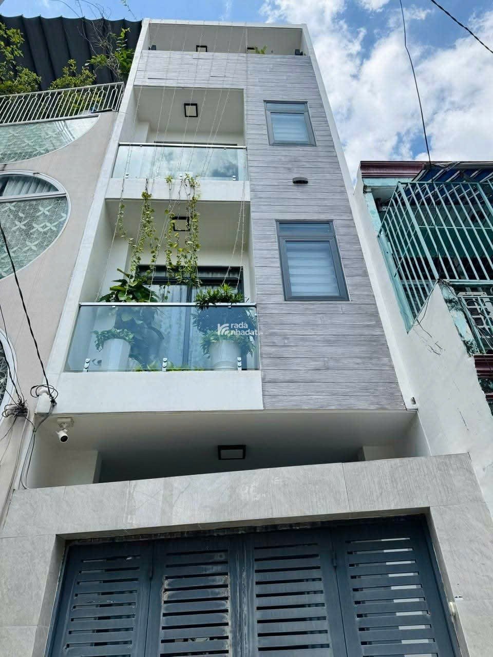 NƠ TRANG LONG - BÌNH THẠNH - 60M2 ( 3,8 X 17) 4 TẦNG - 4PN - 5WC - GIÁ : 8,6 