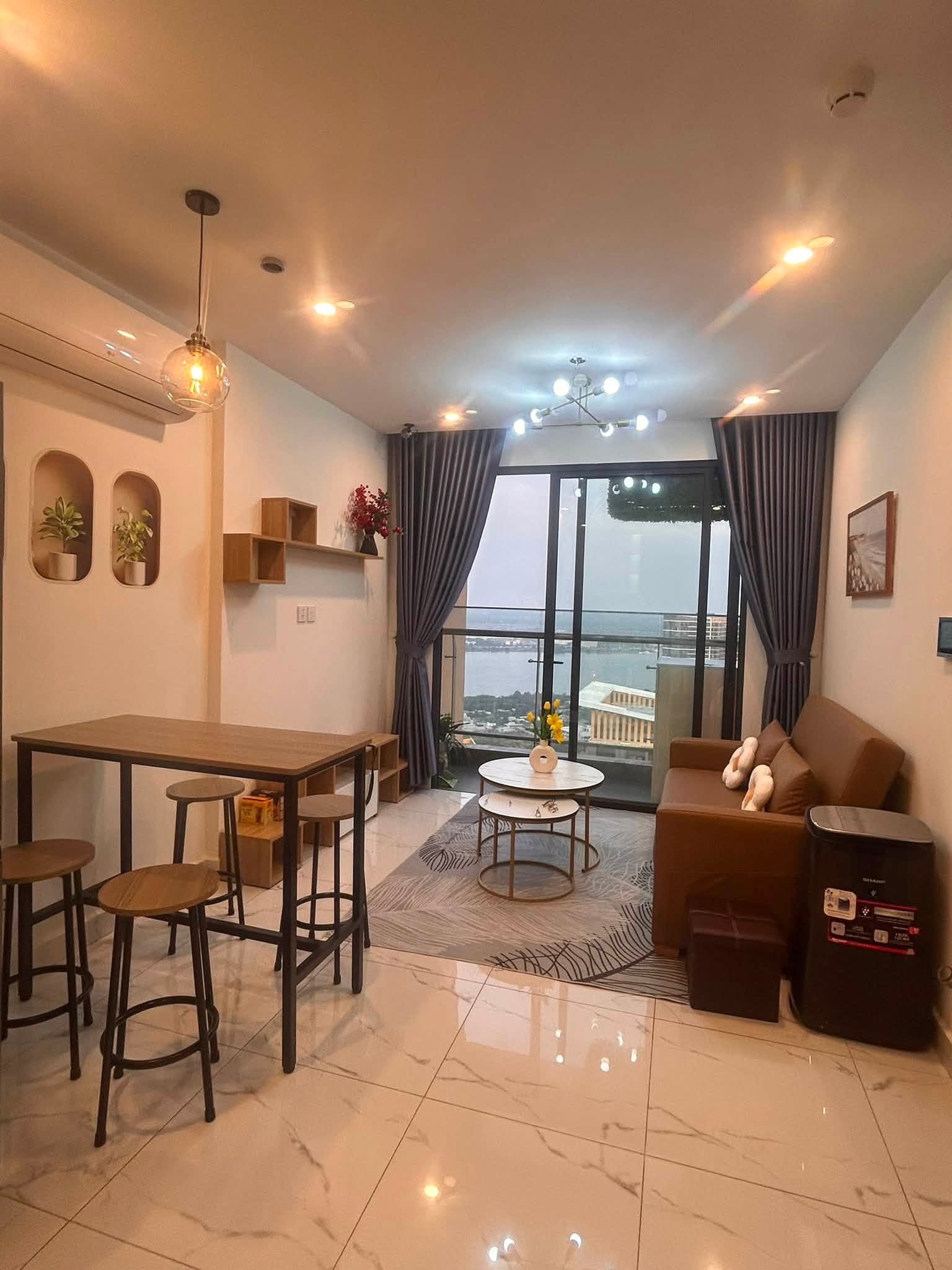 Cho thuê 1PN khu BS View sông cực đẹp. Full nội thất sang chảnh chỉ cần xách vali vào ở.