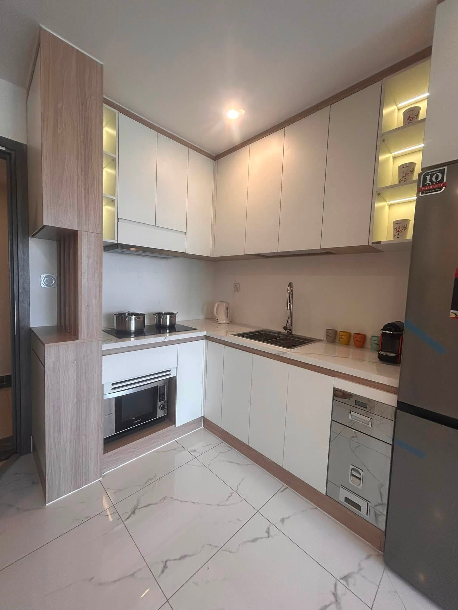 Cho thuê 1PN khu BS View sông cực đẹp. Full nội thất sang chảnh chỉ cần xách vali vào ở.