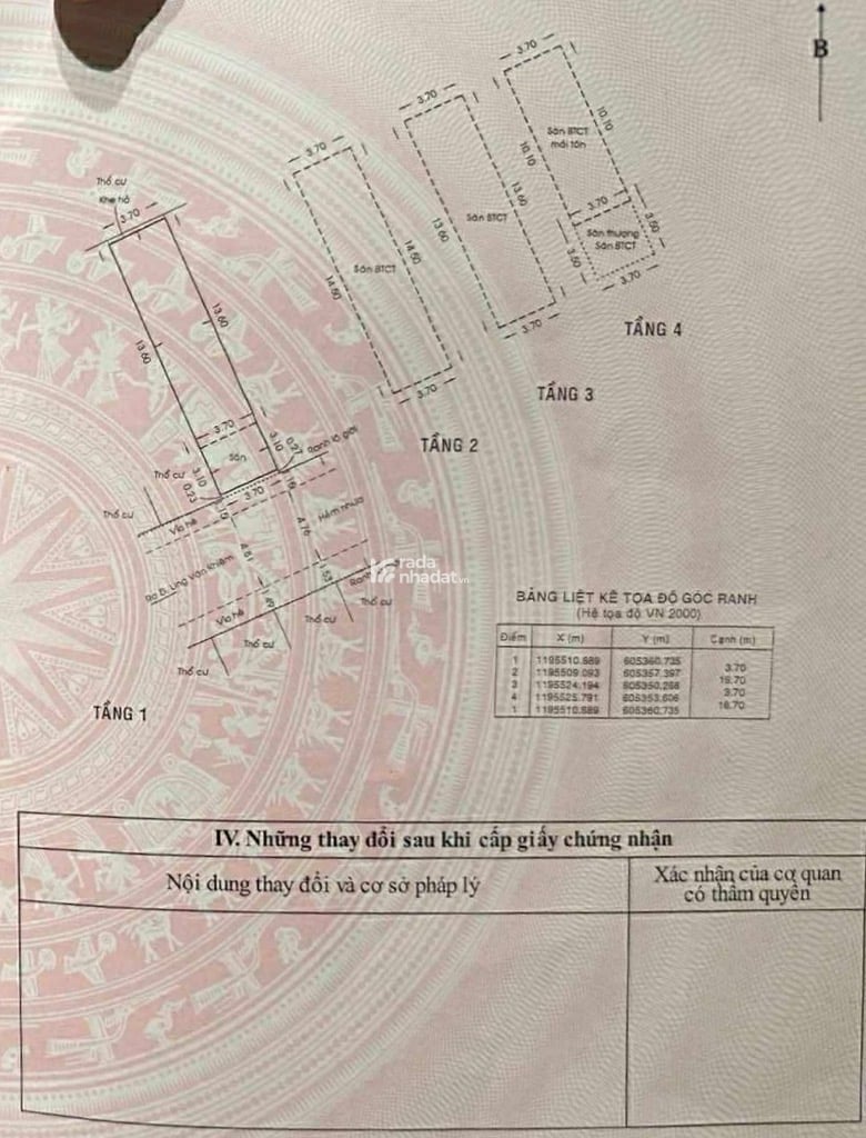 SIÊU PHẨM KHU NGUYỄN GIA TRÍ P.25 BÌNH THẠNH - NGAY ĐH HUTECH - HẺM 8M XE HƠI TRÁNH - 4 TẦNG - 62M2