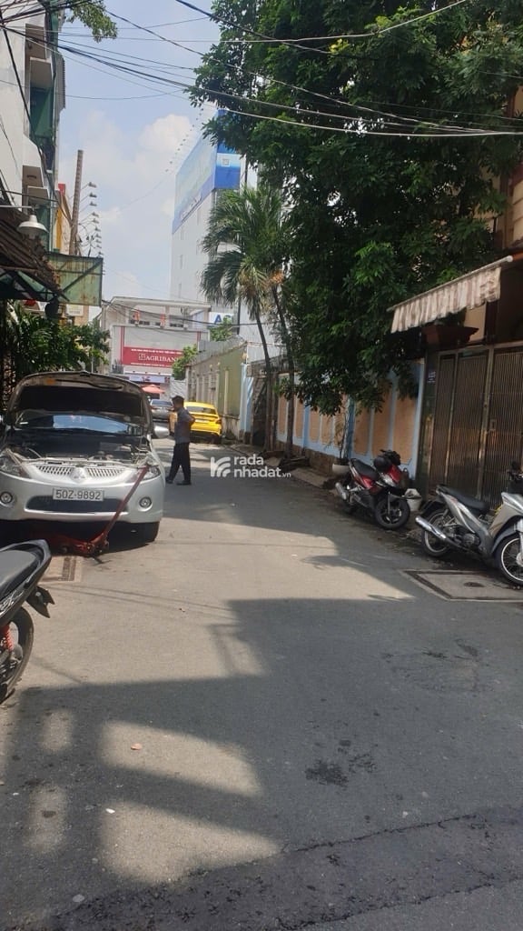 4 TẦNG -HẺM XE HƠI -LUỸ BÁN BÍCH- HOÀ THẠNH- TÂN PHÚ DT: 4*16M -8 TỶ 5