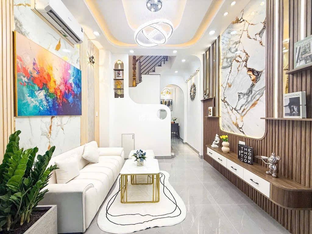SIÊU PHẨM - GẦN MẶT TIỀN - NƠ TRANG LONG (BÌNH THẠNH) - 4 TẦNG 4P Ngủ  WC