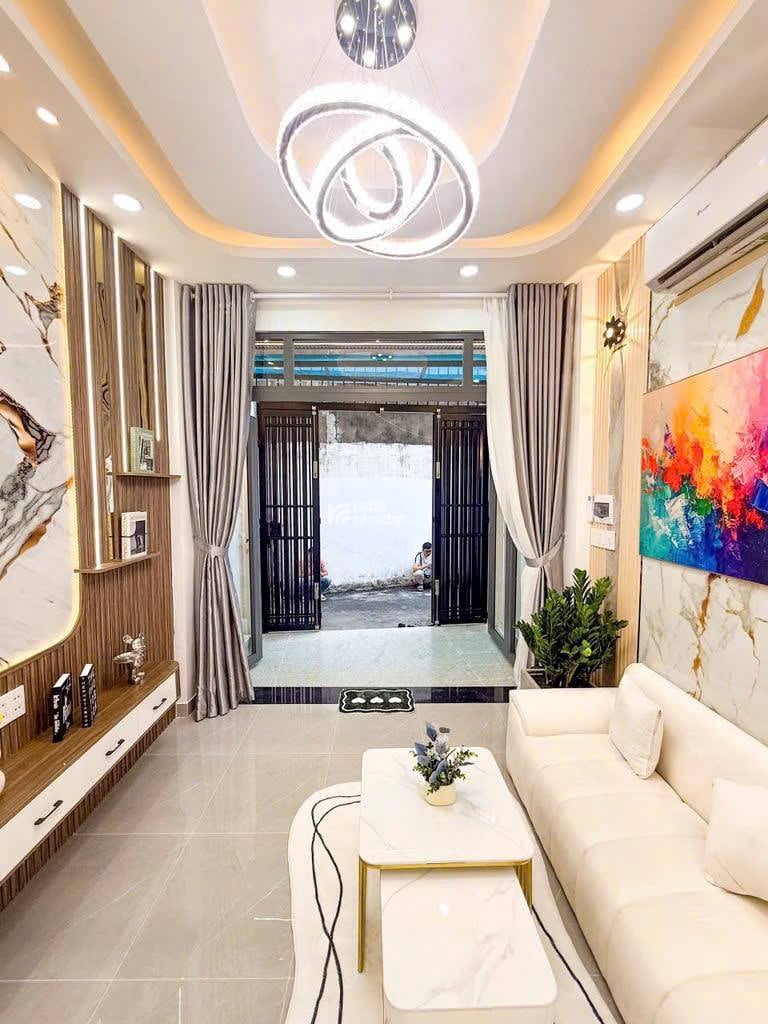 SIÊU PHẨM - GẦN MẶT TIỀN - NƠ TRANG LONG (BÌNH THẠNH) - 4 TẦNG 4P Ngủ  WC