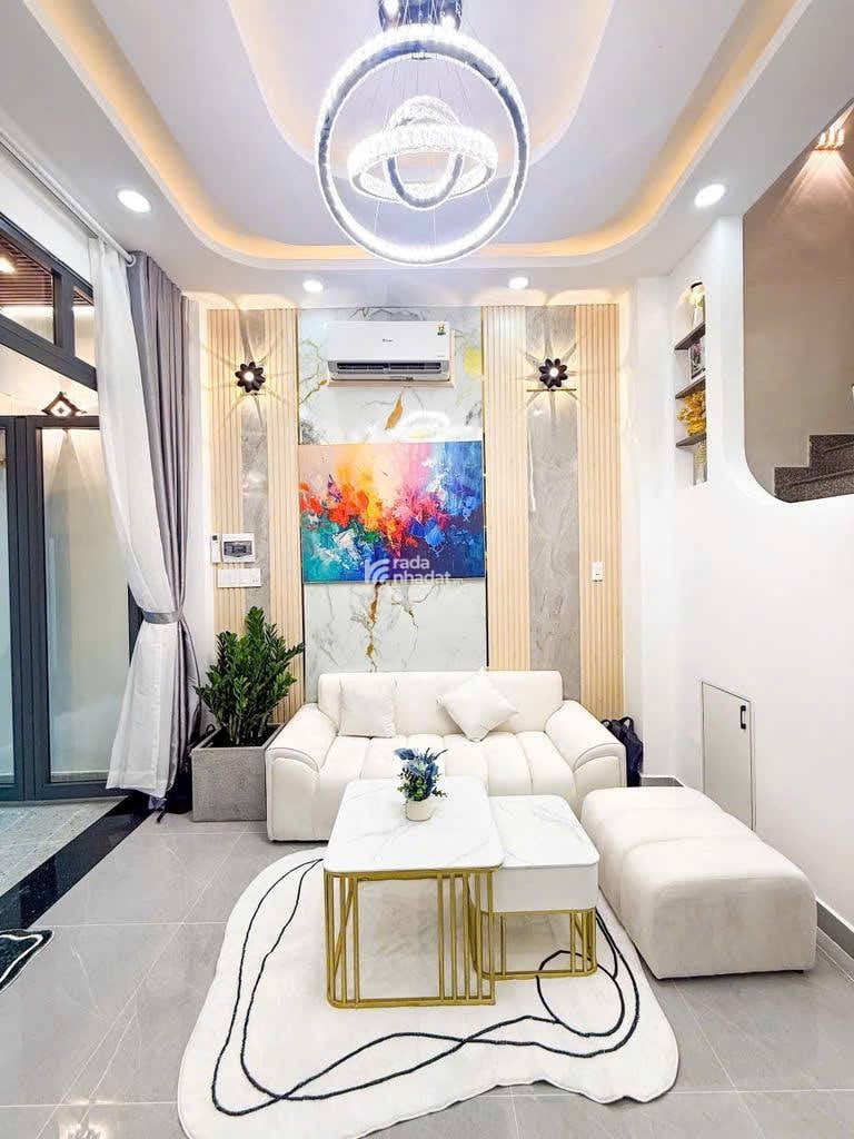 SIÊU PHẨM - GẦN MẶT TIỀN - NƠ TRANG LONG (BÌNH THẠNH) - 4 TẦNG 4P Ngủ  WC