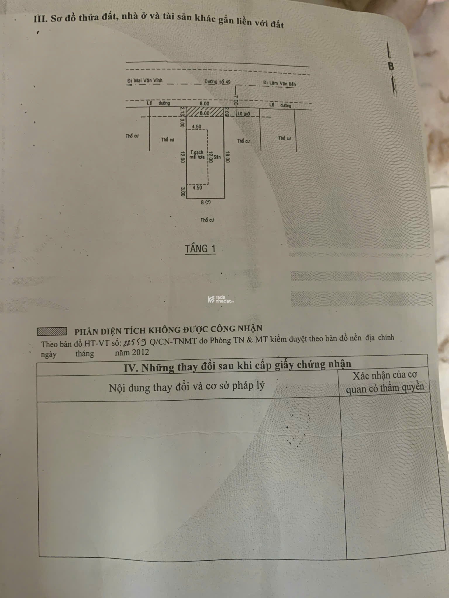 nhà cấp 4 Dt 8x18m đường 49 phường tân quy quận 7. thương lượng
