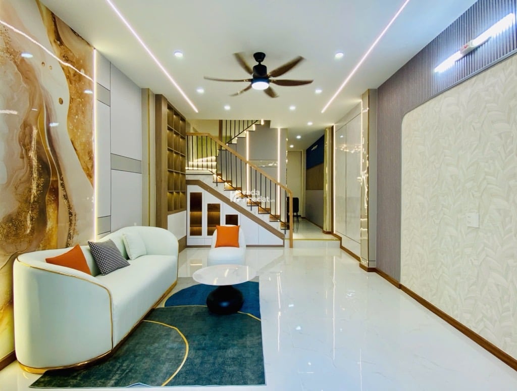 NHÀ MẶT TIỀN ĐẸP - 4 TẦNG - 48M2 - FULL NỘI THẤT