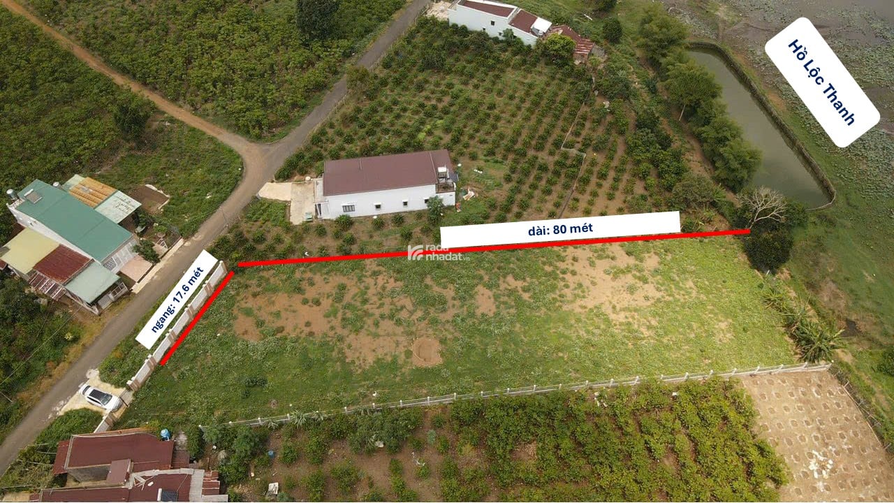 BÁN ĐẤT BIỆT THỰ NGHỈ DƯỠNG VIEW HỒ LỘC THANH, LỘC PHÁT, BẢO LỘC