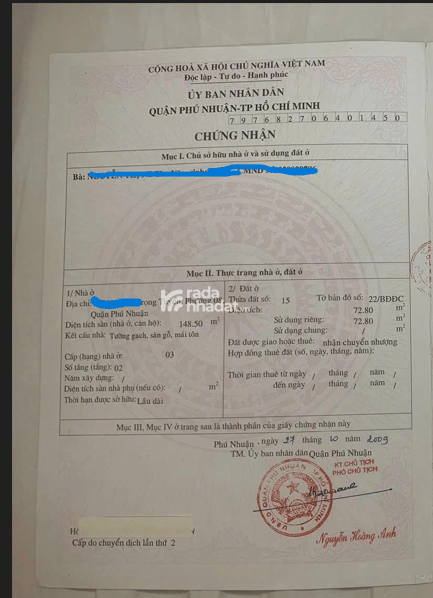 HOT: BÁN NHÀ MẶT TIỀN NGUYỄN TRỌNG TUYỂN , P8 , PHÚ NHUẬN (5m x18m), 3 TẦNG, 14 TỶ