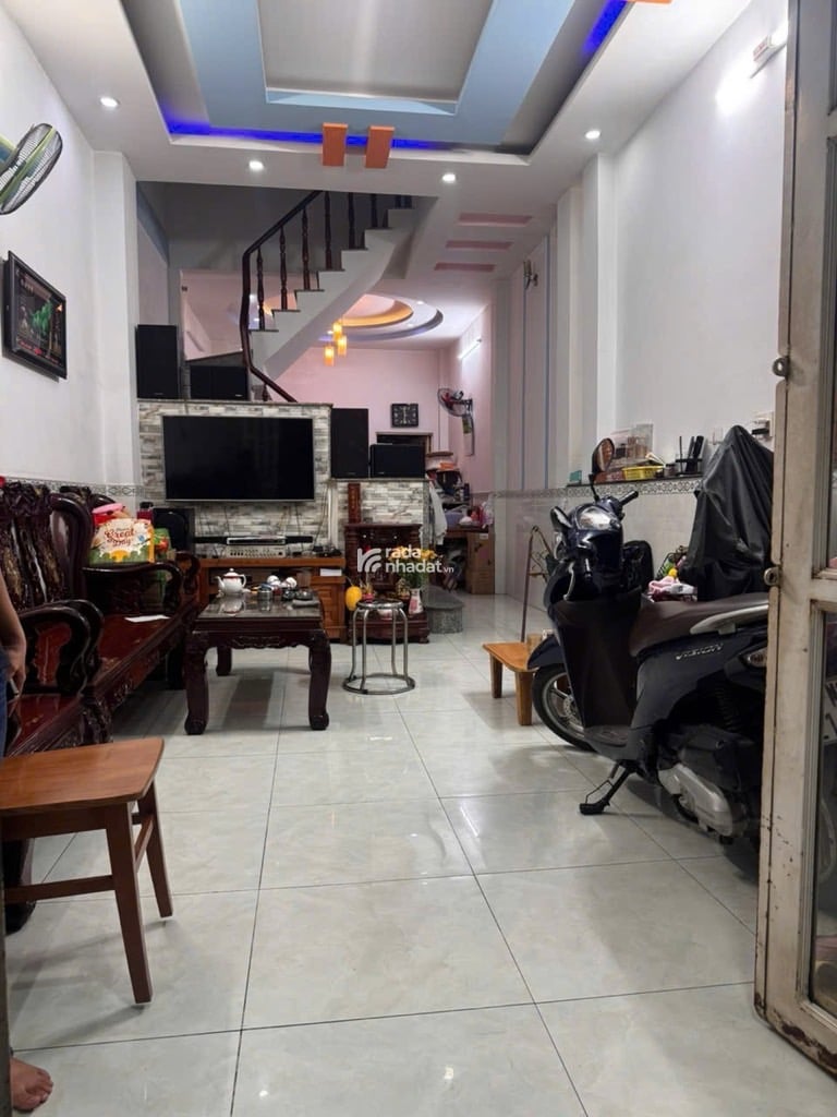 4 TẦNG XE HƠI VÔ NHÀ LÊ ĐÌNH CẨN TÂN TẠO BÌNH TÂN DT:4*17M- 5 TỶ 6