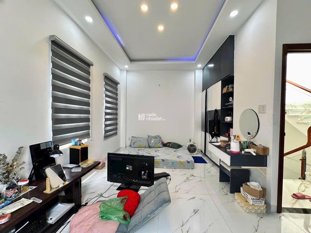 CÁCH MẶT TIỀN NGUYỄN VĂN ĐẬU 10M - 5 TẦNG MỚI ĐẸP 39M2, NGANG 5.2M, SỔ VUÔNG - Ô TÔ 4CHỖ