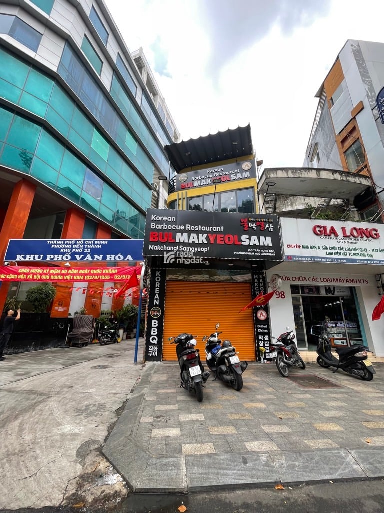 MẶT TIỀN VIP SÁT CHỢ BẾN THÀNH- CON ĐƯỜNG TRỤC SẦM UẤT TRẦN HƯNG ĐẠO