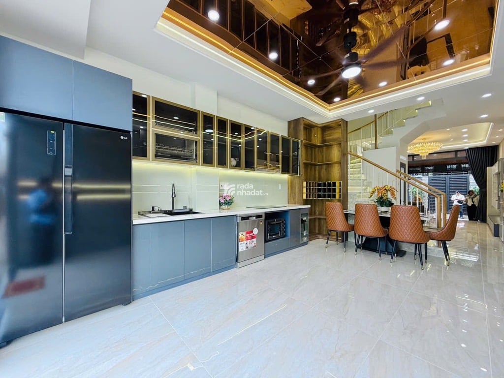 HOT! NHÀ SMARTHOME 2 MẶT TIỀN FULL NỘI THẤT, XE HƠI NẰM VIP, 2 TẦNG, LÊ VĂN THỌ GV, 7 TỶ XÍU 