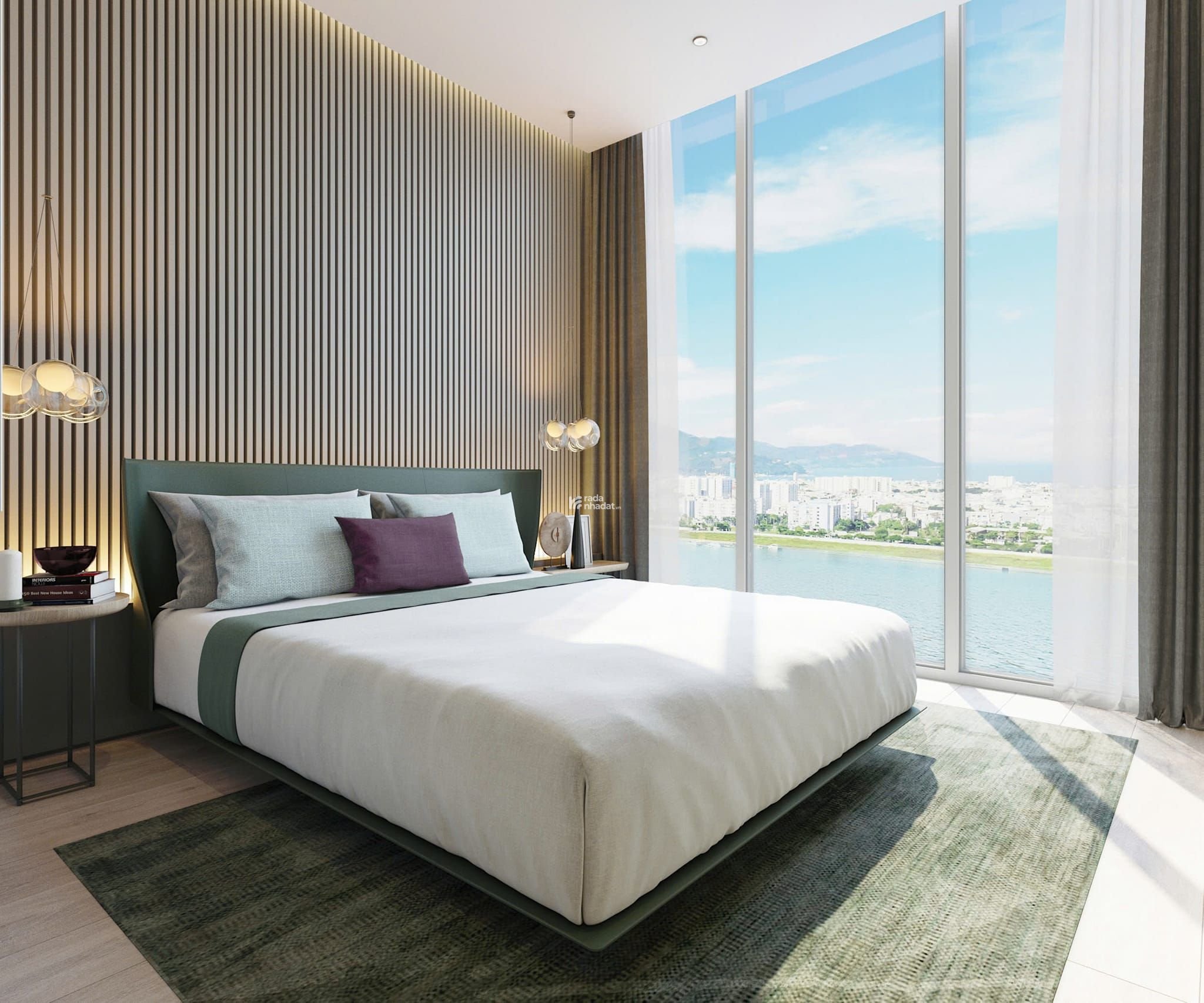 Cho thuê căn hộ chung cư SAM Towers, 13 triệu, 51m2, 1PN - ngắm trọn view pháo hoa Diff 2025