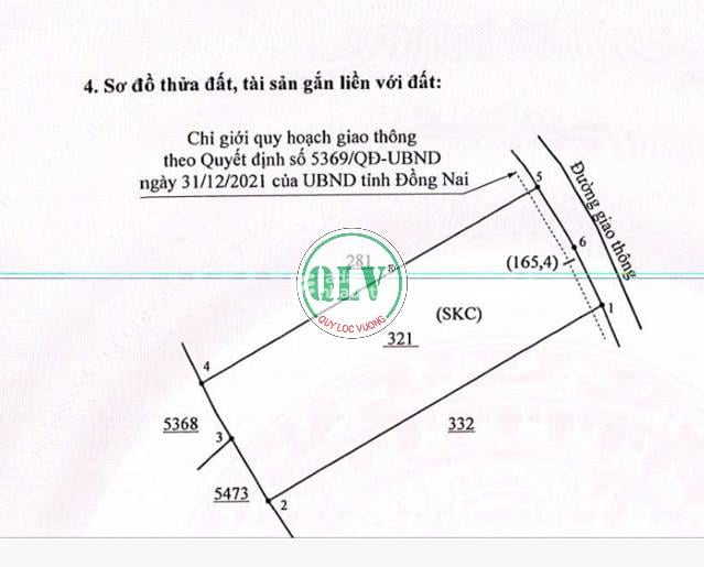 Bán đất xây dựng nhà xưởng 8.572 m2 tại Trảng Bom, Đồng Nai