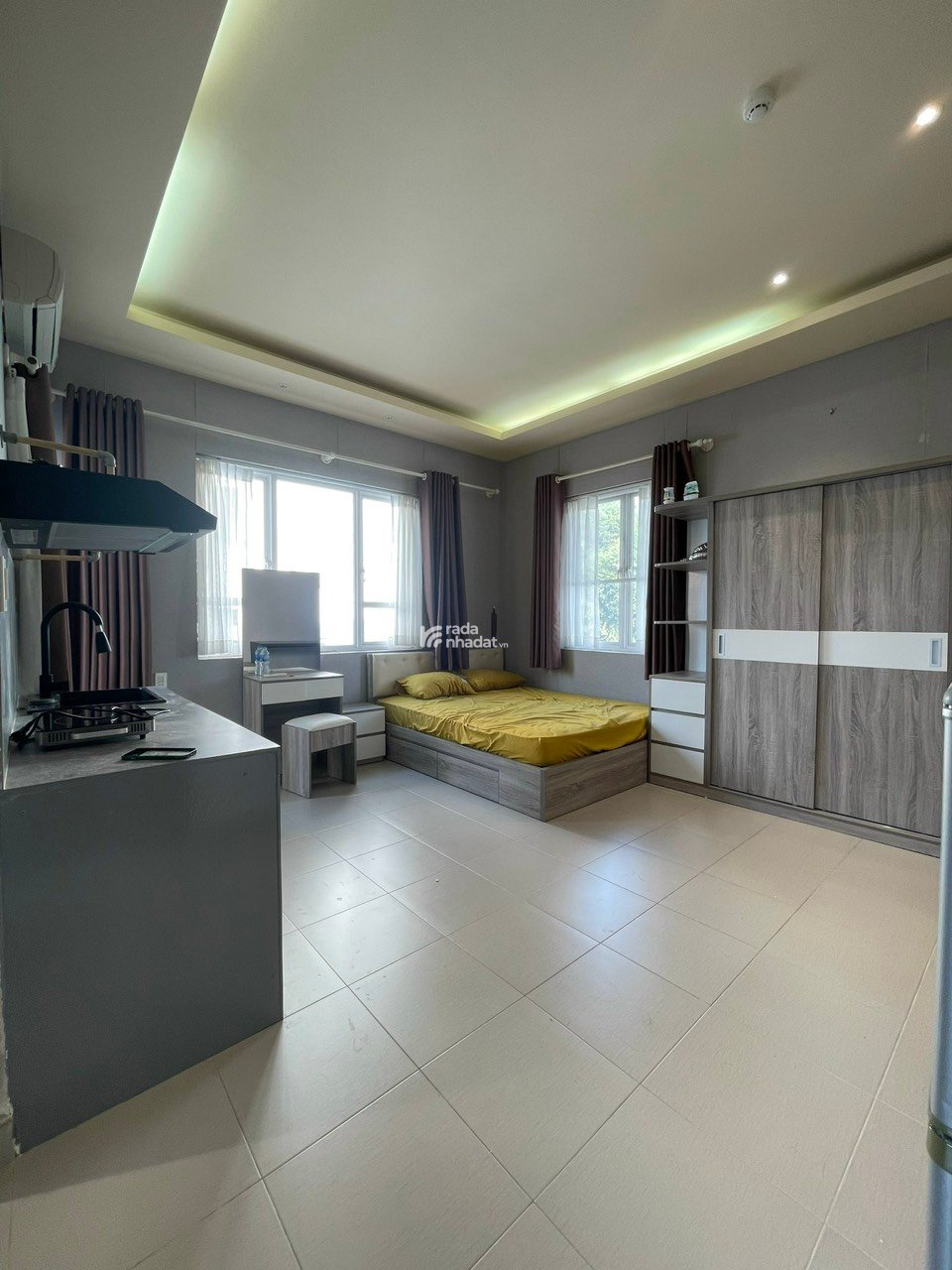 Cho thuê căn hộ quận 1, thang máy, cửa sổ thoáng, nội thất sang trọng gần Bùi Viện, Ốc Đào