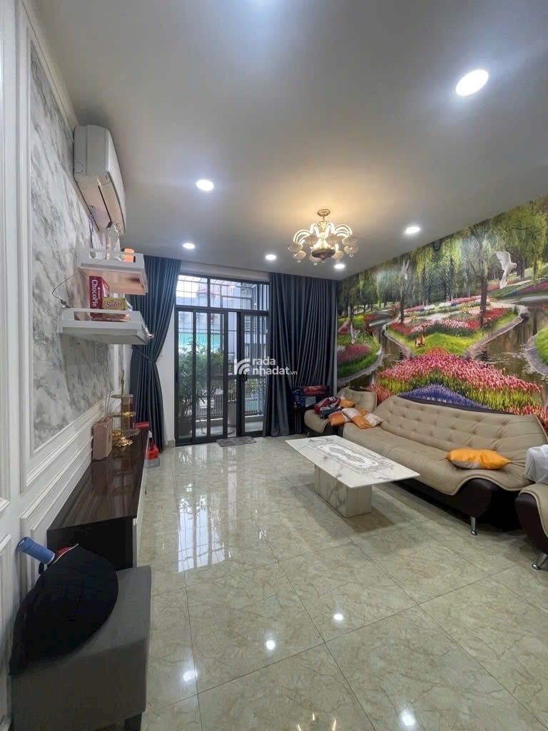 Nhà phố 5 tầng HXH ngay Him Lam,Lotte Mart; 80m2 6PN không quy hoạch; hoàn công đủ