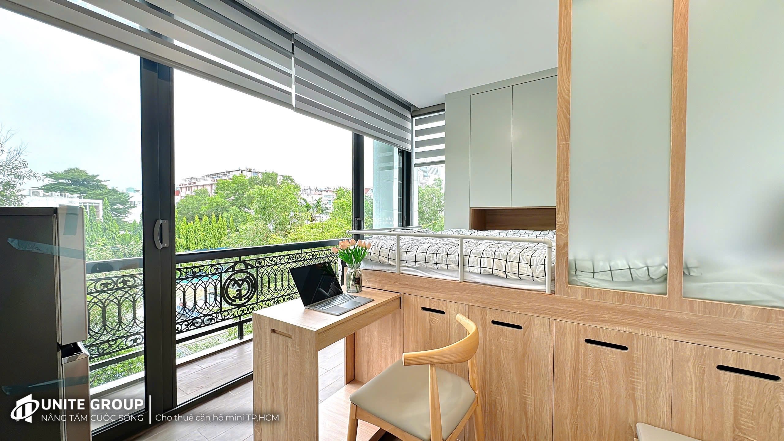 Cho thuê Căn hộ full nội thất gần đh Kinh tế, đh Bách Khoa, Vạn Hạnh Mall Quận 10