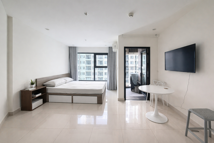 Căn Studio đẹp S6.05 The Origami, diện tích 29,60m2, giá 1,92tỷ