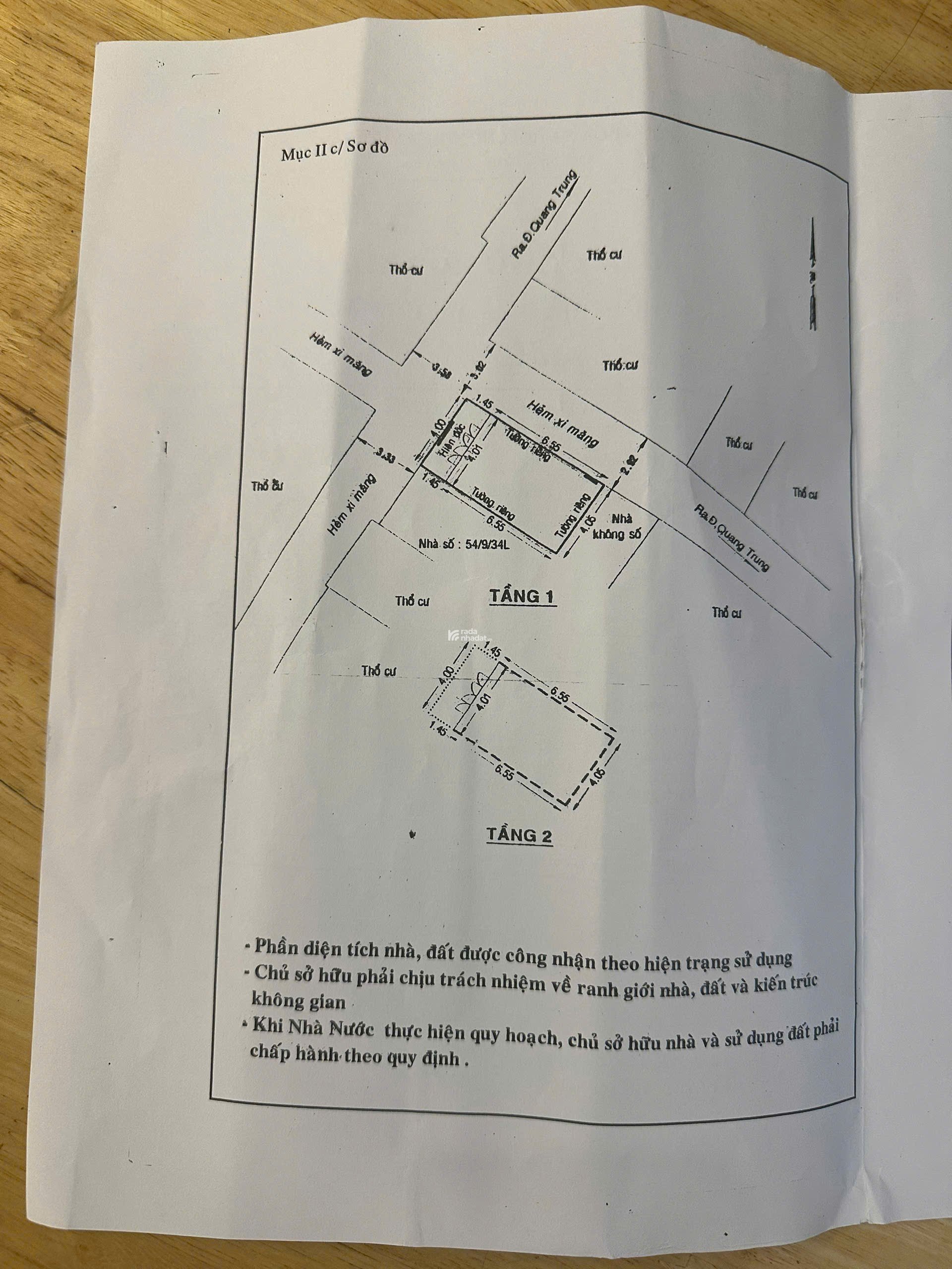 SIÊU PHẨM GIÁ RẼ. BÁN NHÀ 2 MẶT TIỀN, DIỆN TÍCH LỚN, TRUNG TÂM QUẬN GV