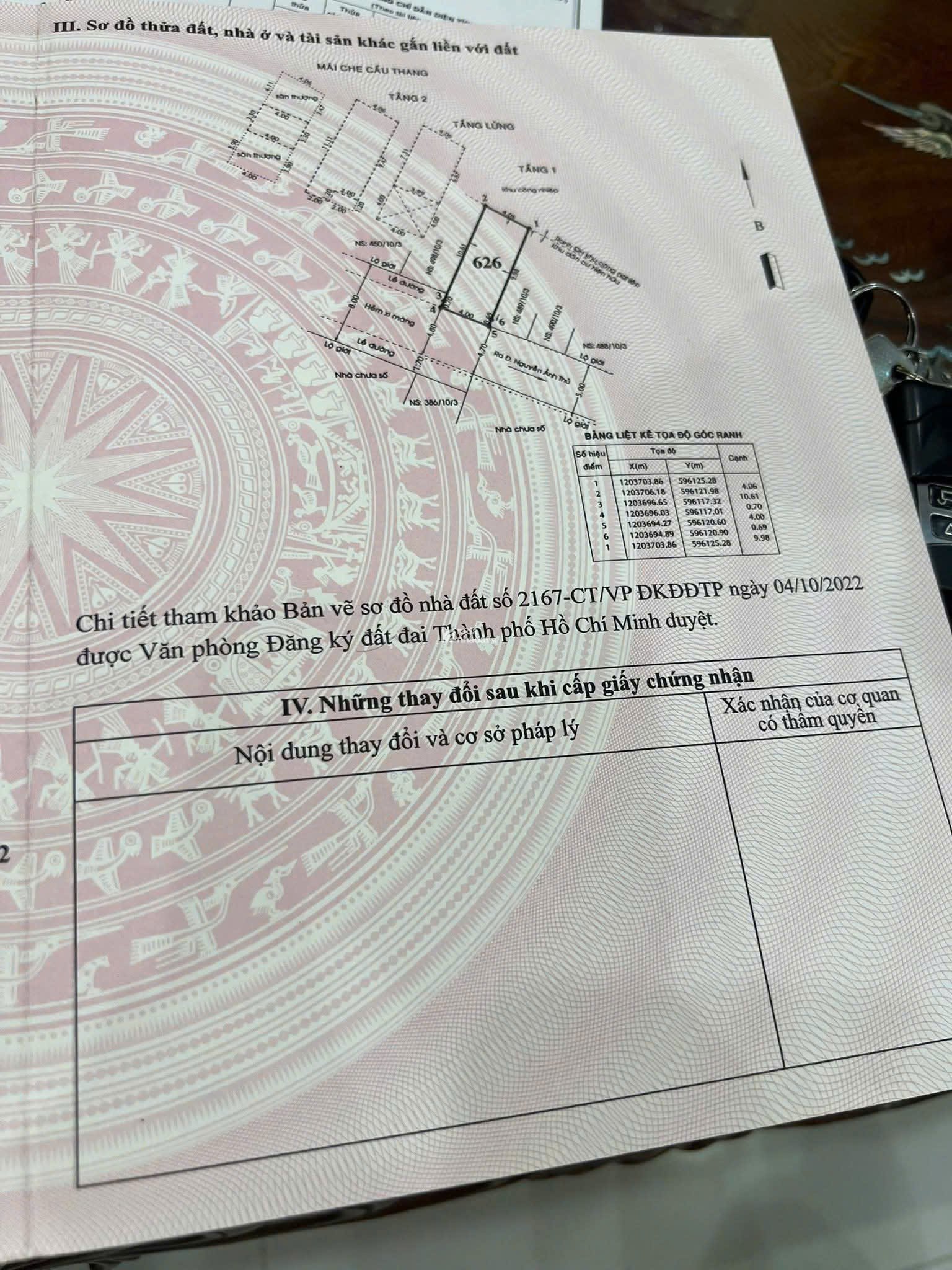 BÁN NHÀ ĐẸP ĐƯỜNG HT05 4.X TỶ - GẦN NGUYỄN ẢNH THỦ, Q.12