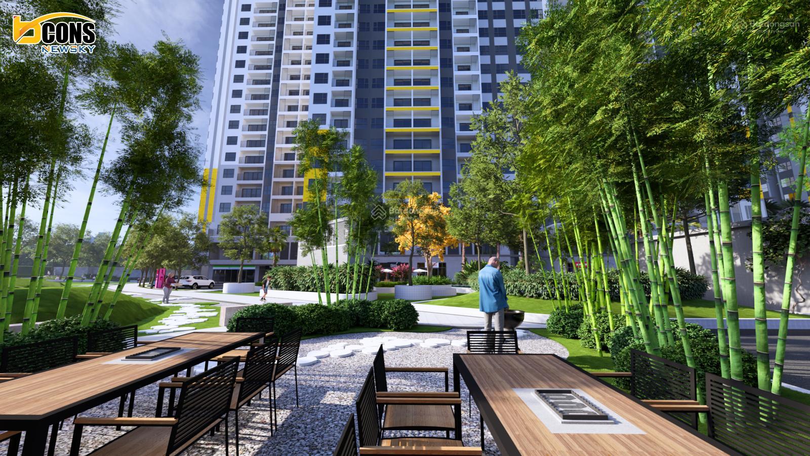 Căn Bcons Newsky 99m2-3PN3WC, view Landmark 81, Cam kết thuê 15 TR/Tháng, ân hạn tới khi nhận nhà