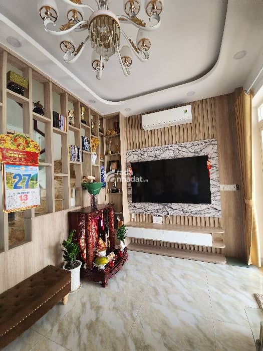 [BÌNH TÂN] NHÀ 5 TẦNG ĐẸP - TÂY LÂN BTĐ - 102M2 - NGANG 5M CÓ HẦM ĐỂ XE - HẺM 6M
