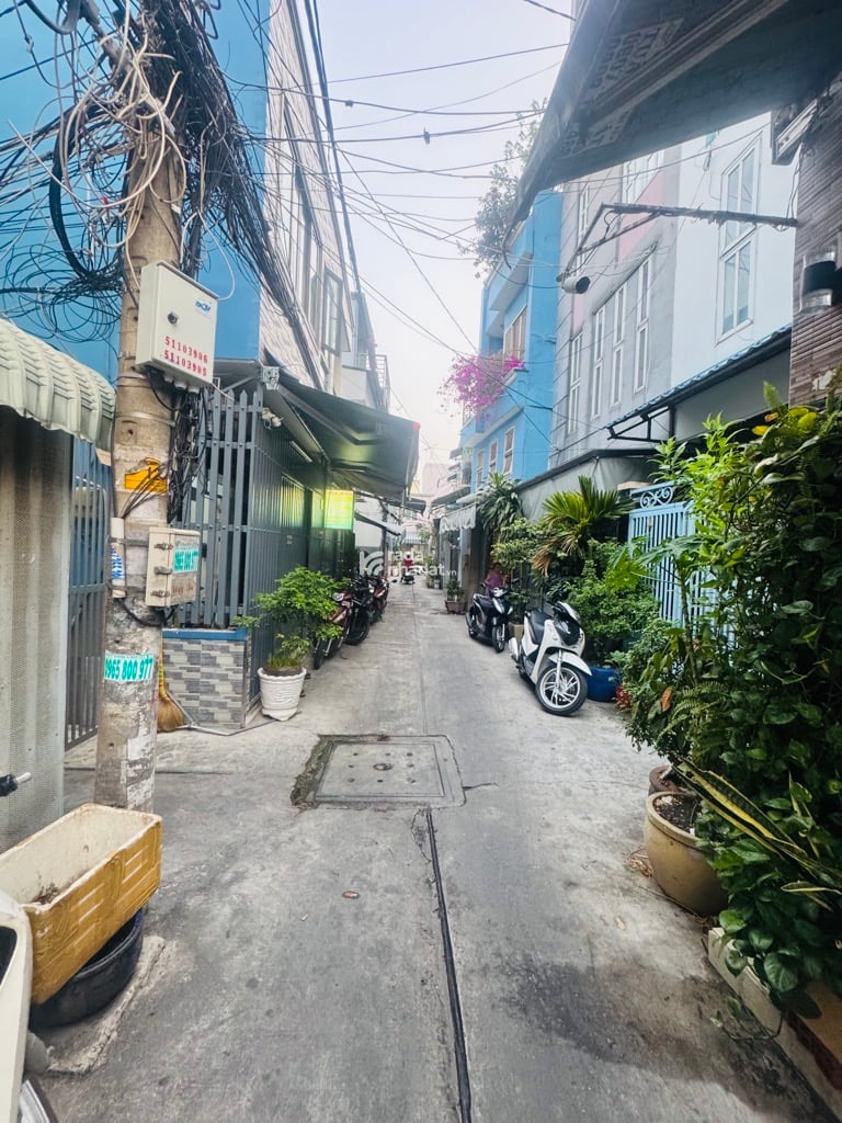 SMART HOME Q6- NHÀ SIÊU ĐẸP - CÓ THANG MÁY - 47M - 3 TẦNG - HẺM XE HƠI THÔNG TỨ TUNG 