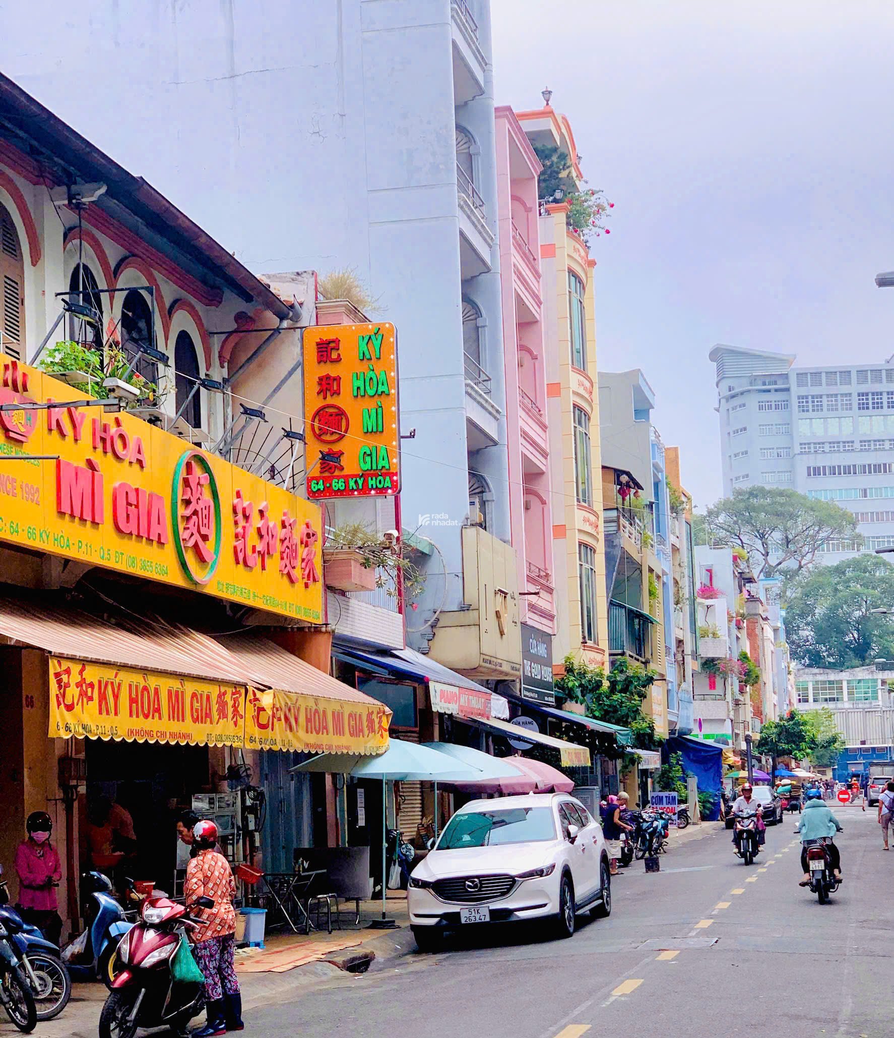 BÁN NHÀ KINH DOANH KÝ HÒA Q5 - NHÀ NỞ HẬU, DIỆN TÍCH KHỦNG 92M2