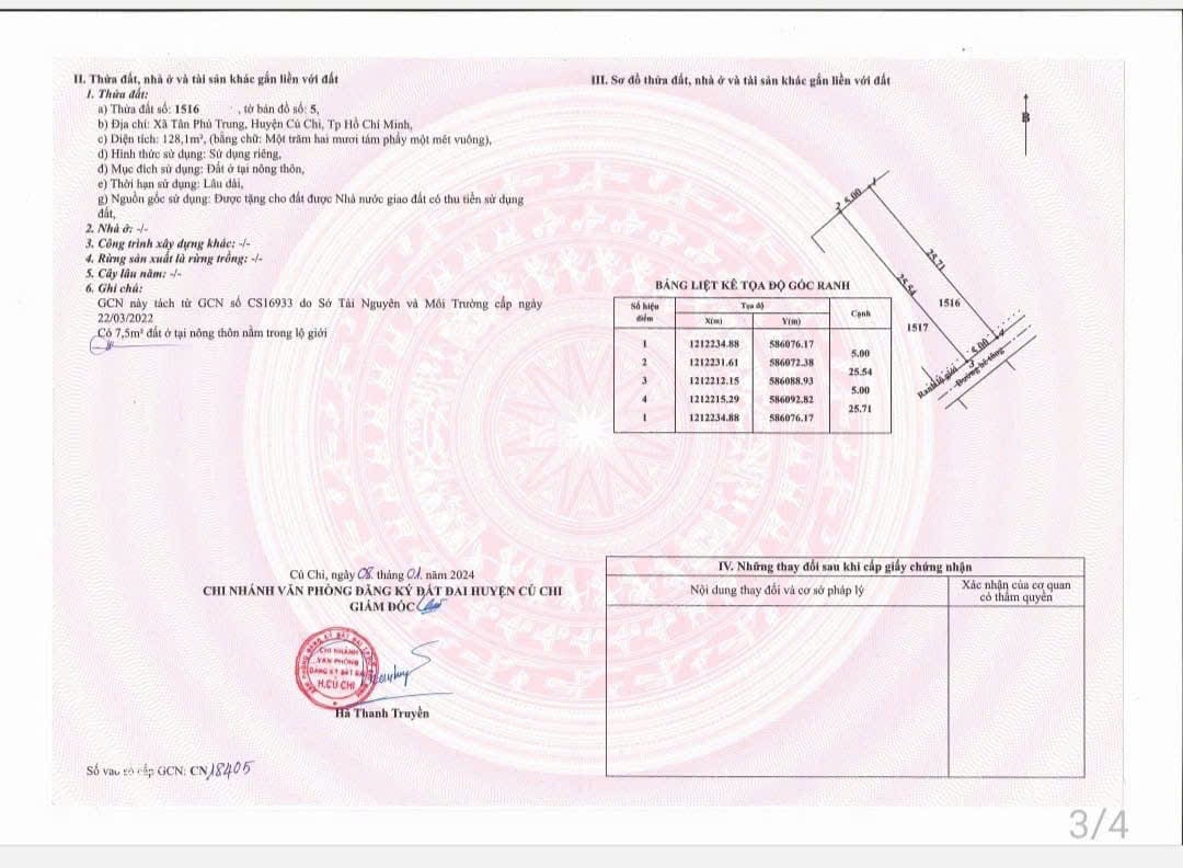  BÁN LÔ ĐẤT ĐẸP , ĐƯỜNG SUỐI LỘI, KẾ BÊN THPT TÂN THÔNG HỘI 