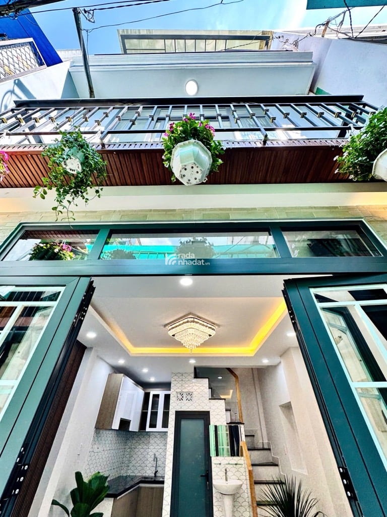 HẺM XE HƠI BÙI ĐÌNH TÚY, BÌNH THẠNH, 3 TẦNG MỚI Ở NGAY. GIẢM 350TR CHỈ CÒN 4.25T TL 