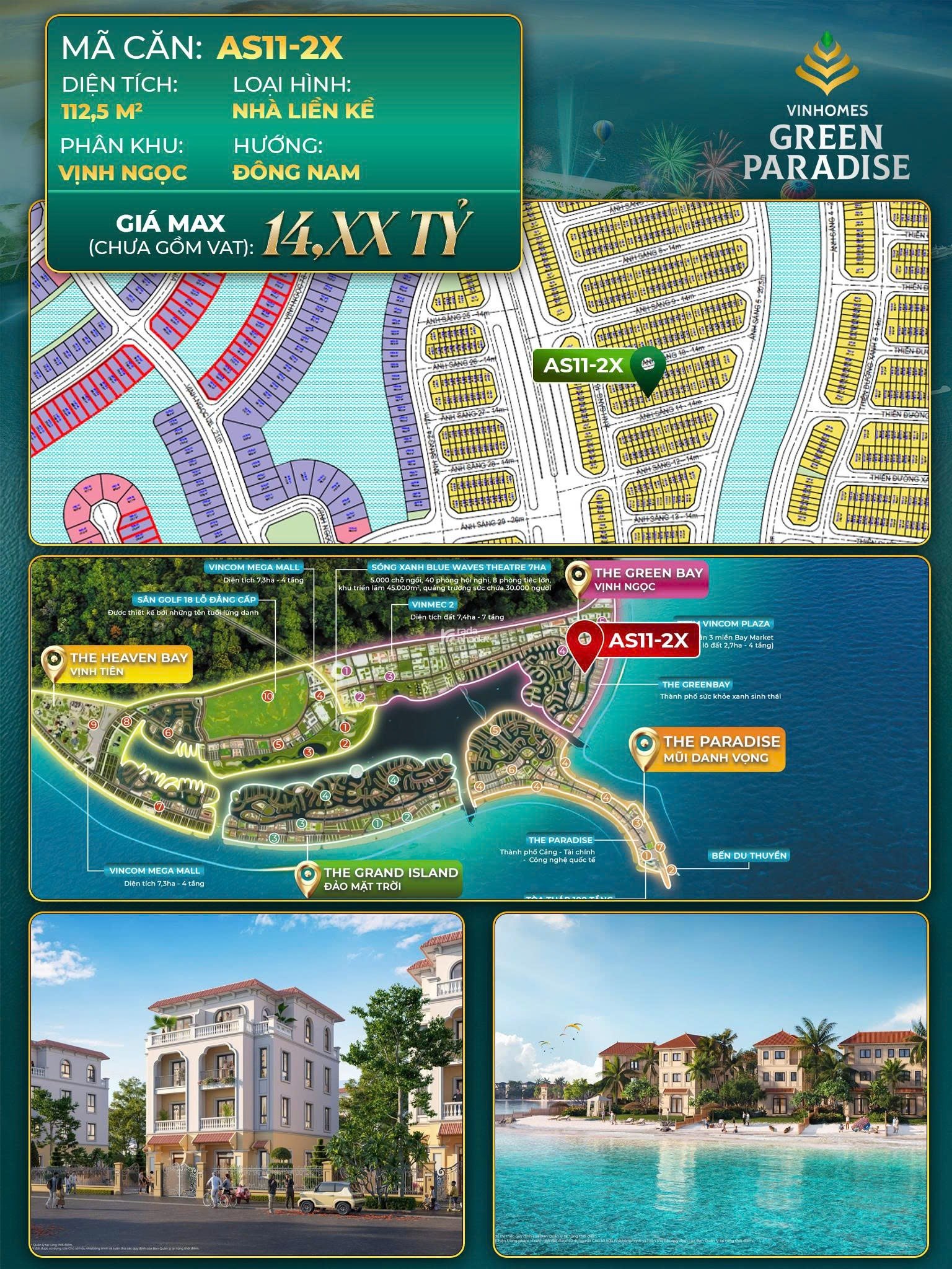 Vinhomes green Paradise Cần Giờ