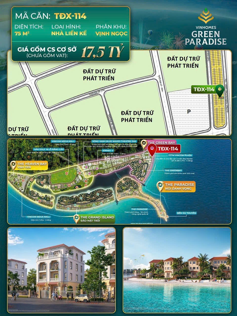 Vinhomes green Paradise Cần Giờ