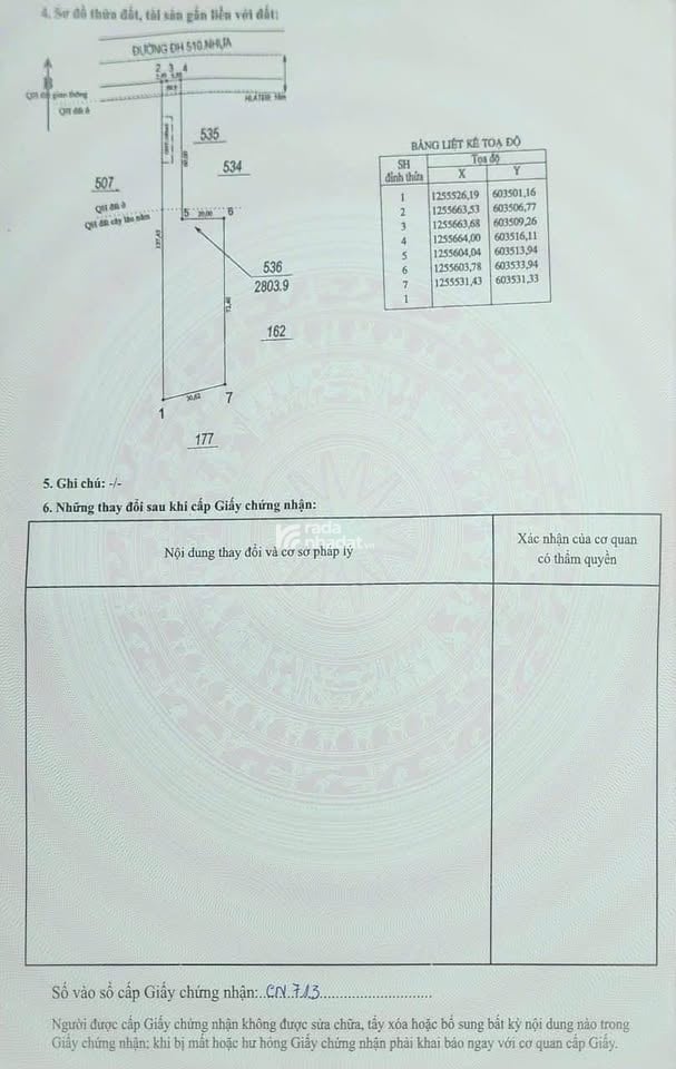 Bán đất mặt nhựa DH510, An Long, Phú Giáo, giá 9tr/m2, dân cư đông