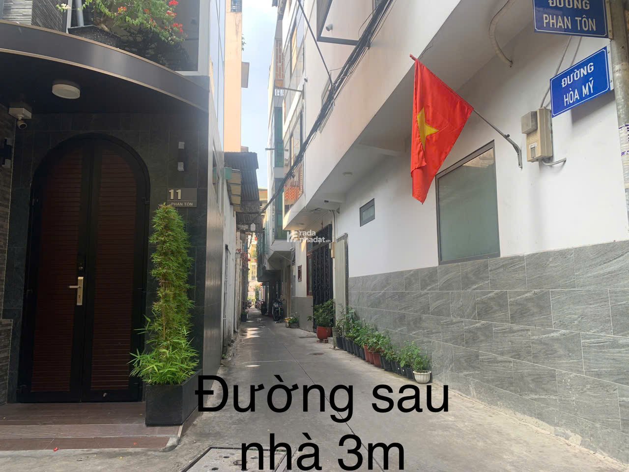 BÁN NHÀ MẶT TIỀN PHAN TÔN QUẬN 1 - 16.5 tỷ 