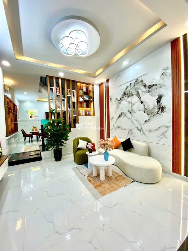 Nhà Phố 3 Tầng Nội Thất Hiện  Đại Xe Hơi Đậu Ngay Cửa Đường Trần Thị Cờ P Thới An Q 12