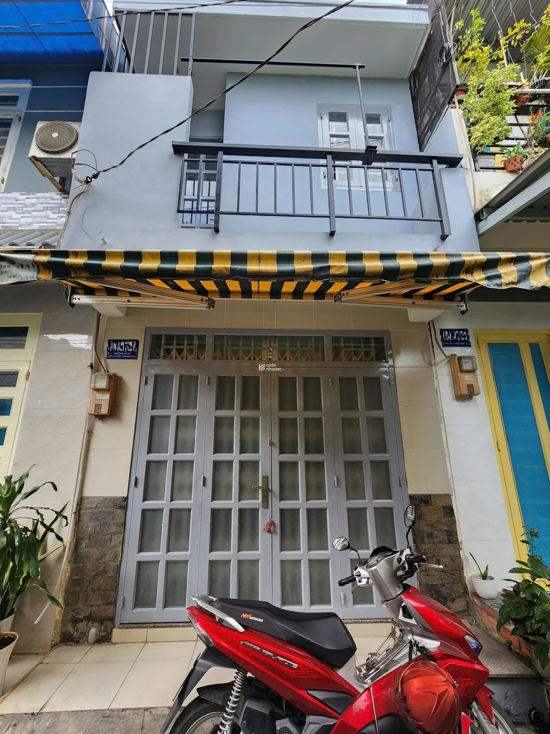 NHÀ SỔ HỒNG RIÊNG, ĐƯỜNG HIỆP THÀNH 45, HẺM XE HƠI, GẦN NHÀ MÁY TIGER