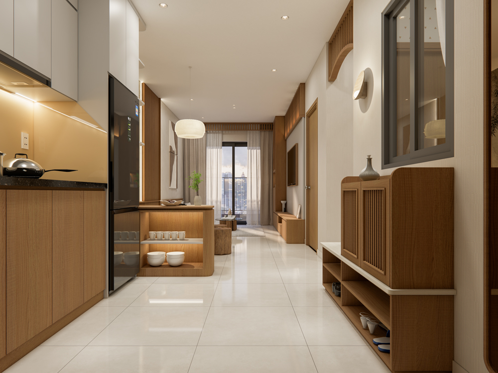 Căn 2PN đẹp nhất Bcons NewSky . View triệu đô, giá cực tốt!