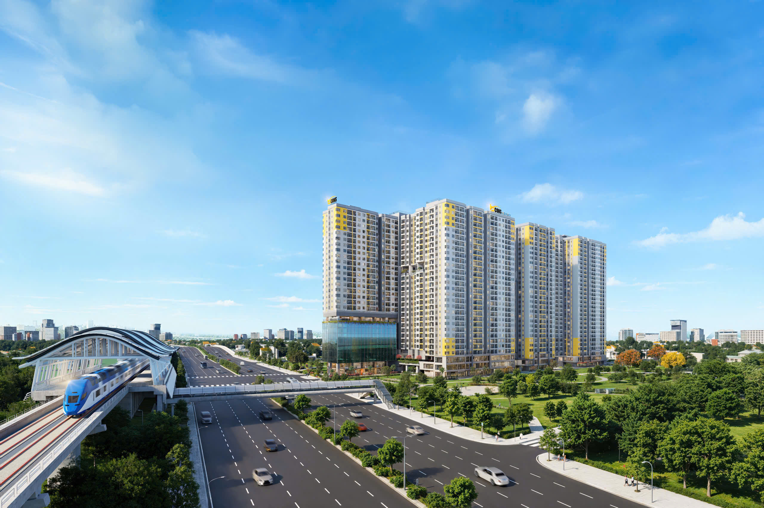 Căn 2PN đẹp nhất Bcons NewSky . View triệu đô, giá cực tốt!