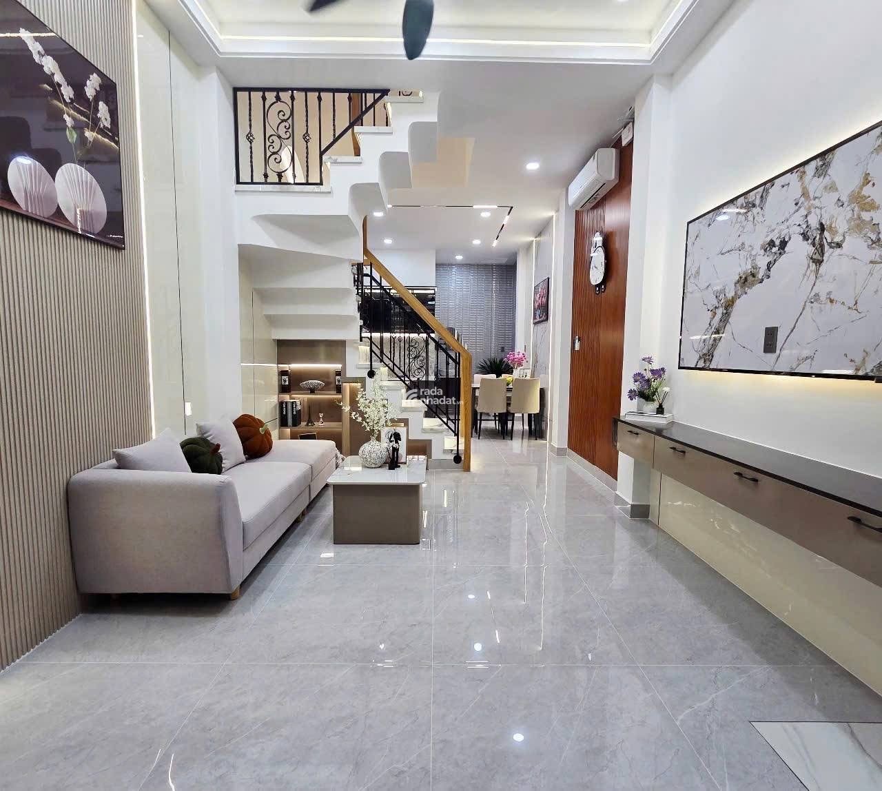 NHÀ 2 TẦNG HẺM XE HƠI 5M PHAN HUY ÍCH P15 - FULL NỘI THẤT - 4.95 TỶ TL